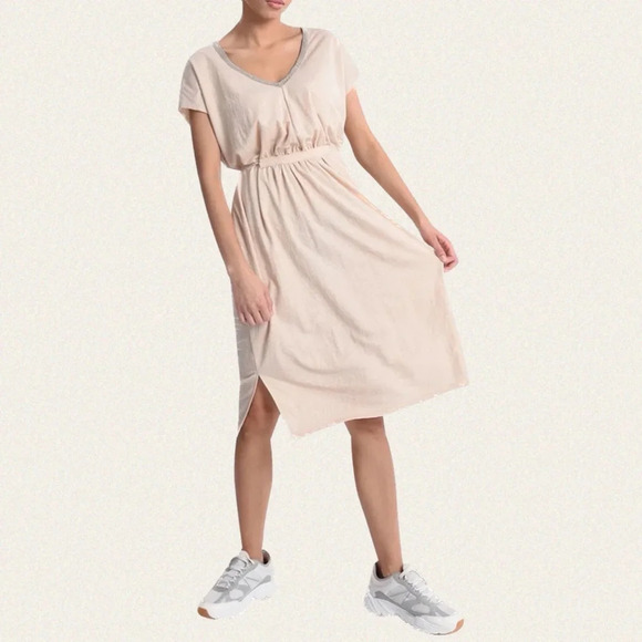 Molly Bracken Lili Sidonio Short Sleeve  Tunic Dress - Women’s Large - Picture 4 of 5